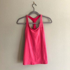 Nike Dri-Fit Hot Pink Racerback Tank Top Mesh Back